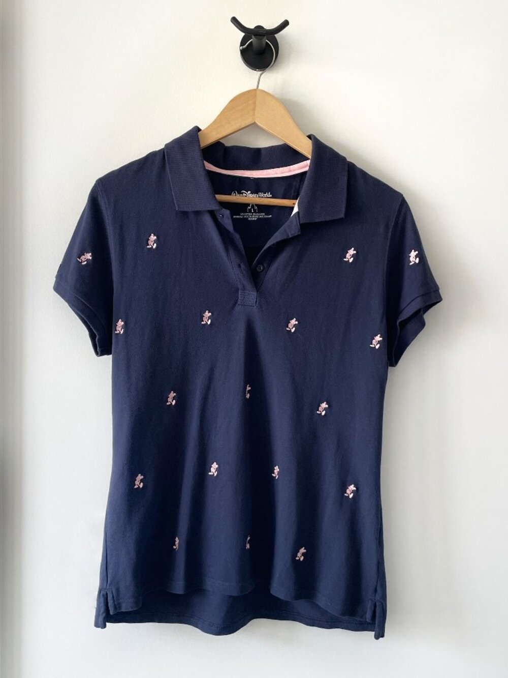 Walt Disney World Embroidered Mickey Polo Shirt Disney Parks Large